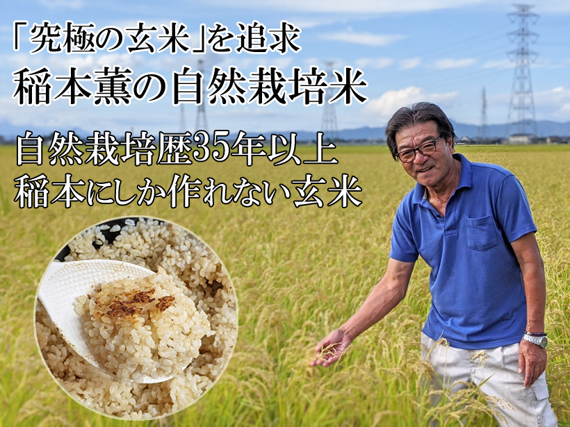 稲本自然栽培米トップ画像