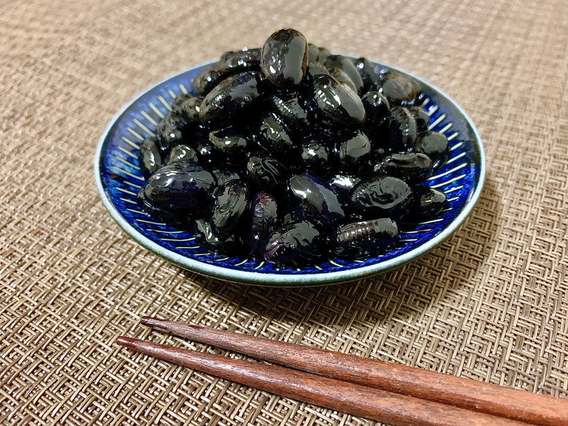 冨田自然栽培丹波の黒豆煮