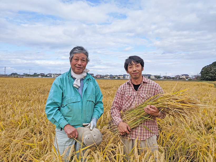 筋田自然栽培もち米|滋賀羽二重