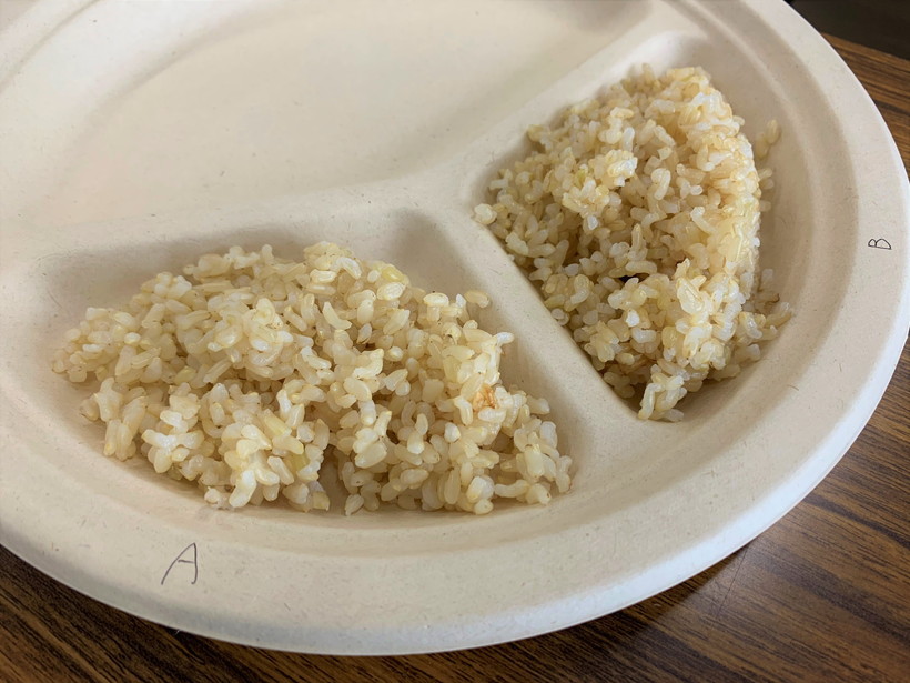 自然栽培米食べ比べ調査