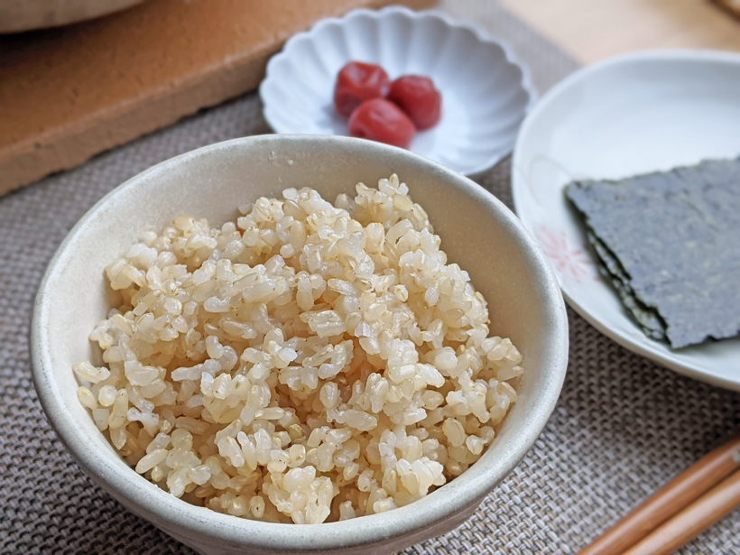 自然栽培米「旭×亀の尾」玄米