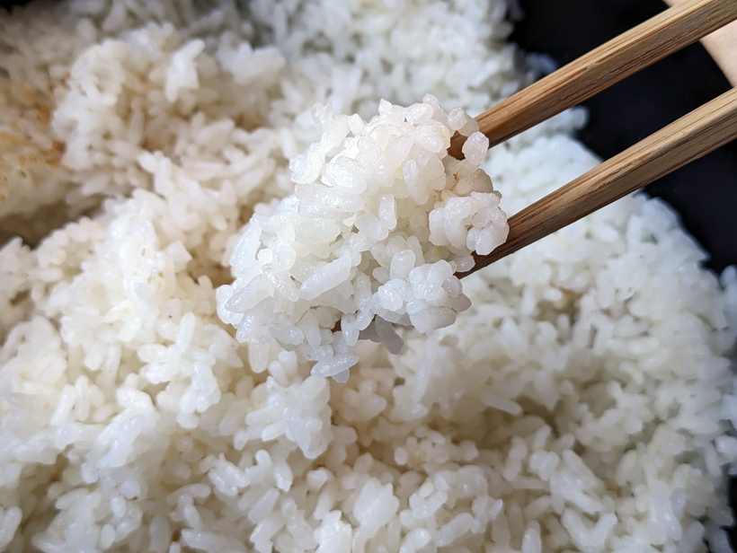 自然栽培米あきたこまちの食味