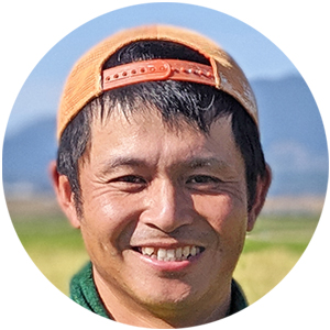 自然栽培米農家：冨田和孝